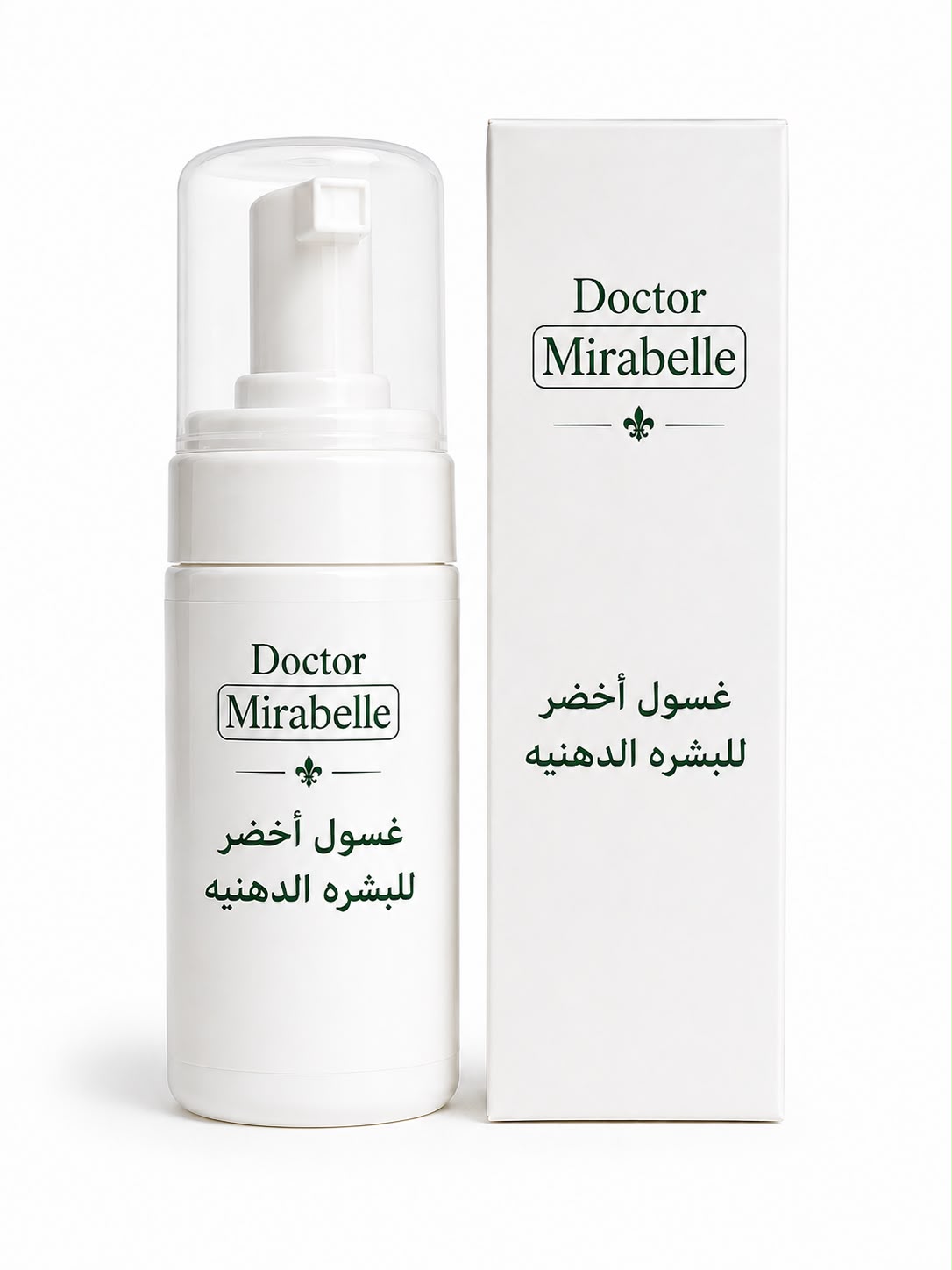 غسول وجيل المنتج الأخضر الصيفي / Summer Green Cleanser & Gel